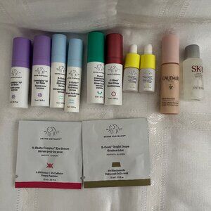 Drunk Elephant Lot of Sample Travel Size Skincare Variety 10 + 2